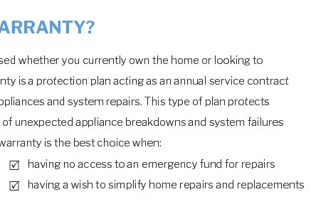 secure home warranty